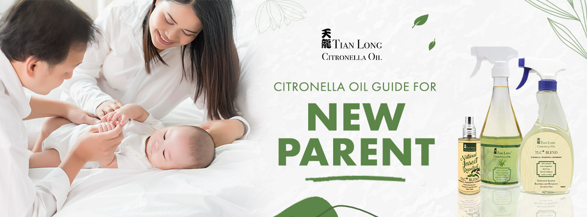 Citronella Oil Uses: A Guide for New Parents